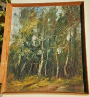 Martinek József (1904-1996) : Borús erdő