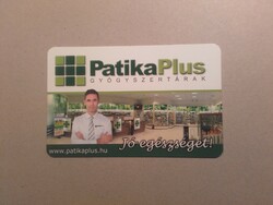 Magyarország, kártyanaptár -PatikaPlus Gyógyszertárak 2018