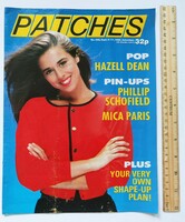 Patches magazin 88/9/9 Philip Schofield + Mica Paris poszterek Hazell Dean