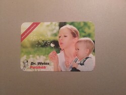 Hungary, card calendar -dr. Weiss pharmacies 2018