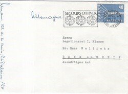 Futott levelek 0030 (Svájc) Mi 647       1,00 Euró