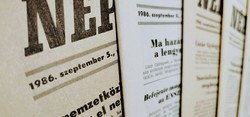 1988 október 26  /  NÉPSZABADSÁG  /  Ajándékba :-) Eredeti újság Ssz.:  19835