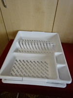 Plastic, large dish dryer, tray size: 45.5x38 cm. Jokai.