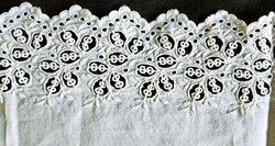Turn of the century hem lace for baby clothes madeira embroidered embroidery aprolac needlework