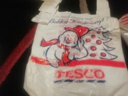 Rare retro bag from Tesco Christmas collection