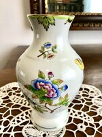 Herendi Viktória mintás váza 17 cm