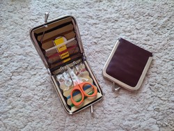 Sewing set in a leather case 500 ft/pc
