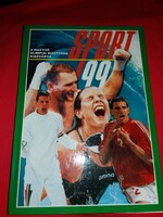 The sports yearbook 1999 is a large-based thick book with lots of photos in good condition
