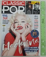 Classic pop magazine 19/1 - madonna the jam midge ure ultravox ian mcculloch bunnymen