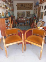 Retro or antique Hungarian furniture. Armchair. Armchair