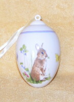 Hutschenreuther porcelain bunny Easter egg decoration