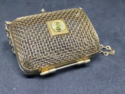 Antique metal wallet - jewelry