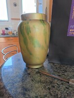 Zsolnay márványmintás eozin váza 20 cm