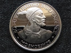 Lesotho II. Moshoeshoe király (1966-1990, 1995-1996) .900 ezüst 20 licente 1966 PP (id65015)