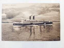 Baron Gautsch, az Adria Titanicja, Feldpost, Kuk, 1916m régi képeslap