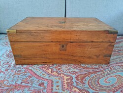 Antique traveling writing case