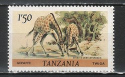 Állatok 0405 Tanzánia Mi168 C postatiszta    10,00 Euró