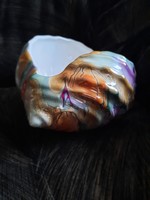 Painted ceramic shell