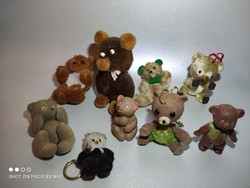 Mini kicsi maci medve gyűjtemény játék figura babaházi mackók is lehetnek