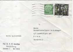 Futott levelek 0101 (Bundes) Mi 183 x , 271      2,80 Euró