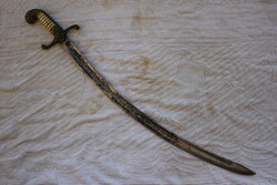 Díszes magyar kard