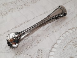 Christofle old silver-plated sugar tongs, 13.5 cm