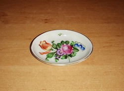 Herendi porcelán bécsi rózsás gyűrű tartó tálka - 6*8 cm
