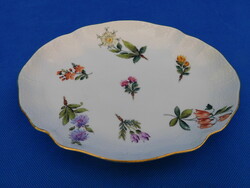 Herend fleurs des bermudes pattern serving bowl