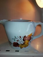 Old Hólloház porcelain coffee pourer, 8*7 cm