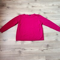 In extenso xl red long sleeve top