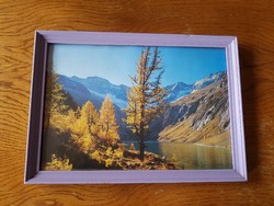 Picture frame, with landscape 33x23.5 cm
