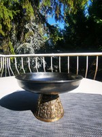 Bronze bowl with foot, Szilágy ildiko