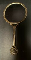 Antique handle vanity mirror