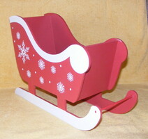 Sled for toy doll, decoration