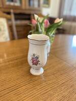 Hollóházi Hajnalka mintás porcelán váza - 18 cm