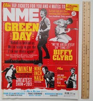 NME magazin 13/3/16 Green Day Father John Misty Child Of Lov Hendrix Beck Biffy Clyro