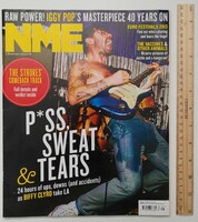 NME magazin 13/2/2 Biffy Clyro Iggy Pop Vaccines Mick Jagger Peace Tim Burgess Alt-J Swim Deep