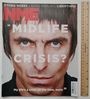 Nme magazine 13/6/8 liam gallagher oasis kurt vile nile rodgers charlie boyer voyeurs placebo