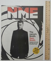Nme magazine 15/10/23 sam smith courtney barnett hollyoaks lorde star wars joanna newsom ed sheeran