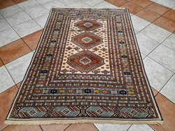 Afghan yamud hand-knotted 132x196 cm wool Persian rug bfz483