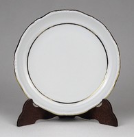 1O812 Jelzett Zsolnay Pompadour porcelán hamutál 12 cm