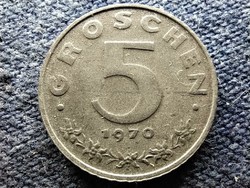 Ausztria 5 Groschen 1970 PP (id80132)