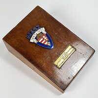 Sale !!! :) Antique enamel badge from the time of Horthy - mas Hungarian athletics association