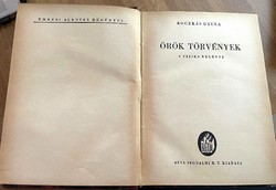 Gyula Koczkás: eternal laws. The novel of physics - antique book