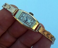 Roxy Geneva antique gold women's watch