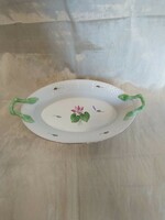 Antique Herend oval porcelain bowl