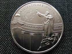 E.C.U. - Integráció az Európai Unióba Szent Gellért ezüst 3000 Forint 1999 BP BU (id34778)