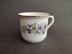 Nagy méretű ibolyás porcelán bögrék - EP