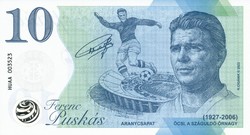 Ferenc Puskás commemorative banknote 2023