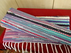 Rag rug from the 70s. Size: 100x60 cm. Jokai.